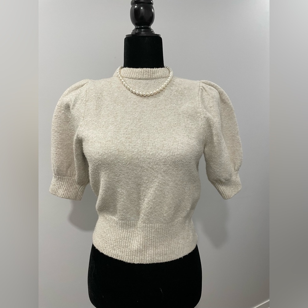 H&M puffy sleeve sweater
